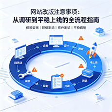 玉树建站-网站改版注意事项:从调研到平稳上线的全流程指南