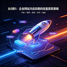 玉树建站-从0到1:企业网站冷启动期的流量获取策略