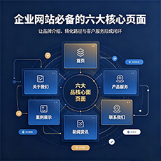 玉树建站-企业网站必备的六大核心页面
