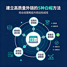 玉树建站-建立高质量外链的5种白帽方法