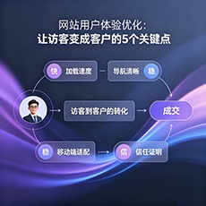 玉树建站-网站用户体验优化：让访客变成客户的5个关键点